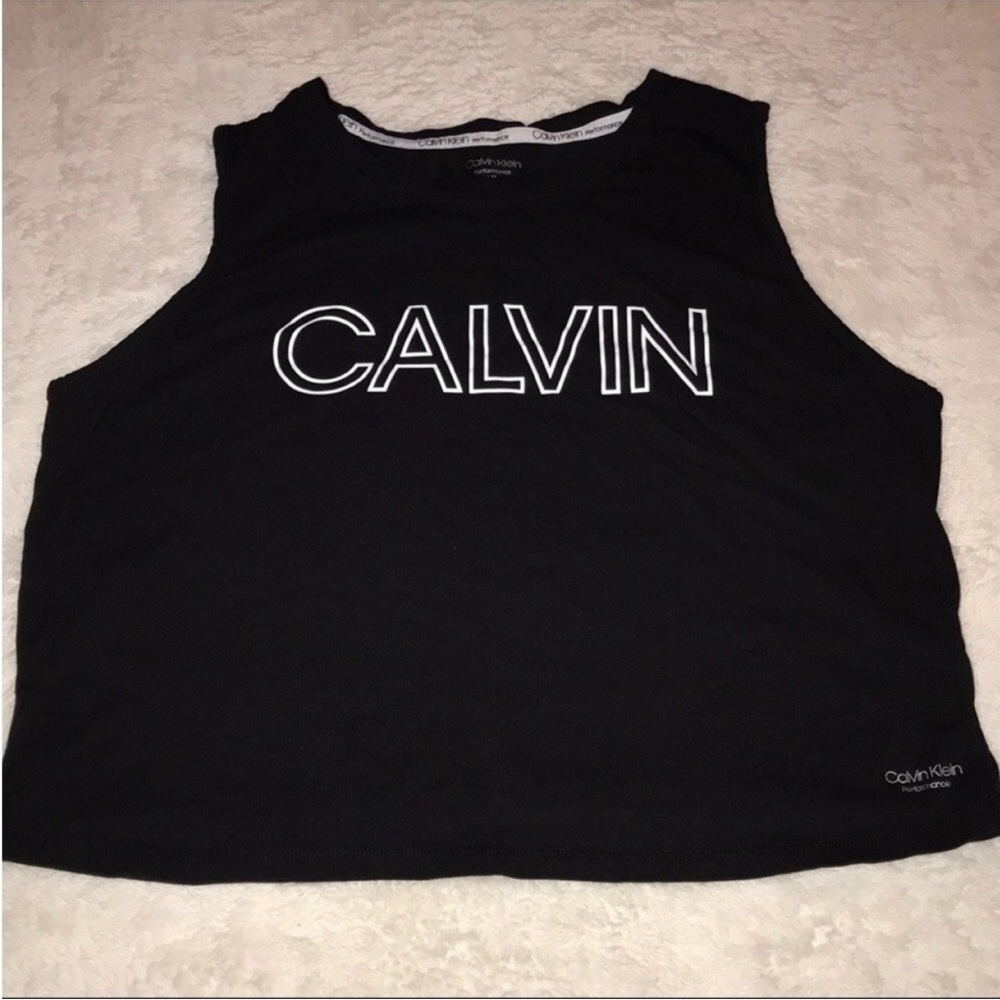 Calvin Klein Crop Tank Top